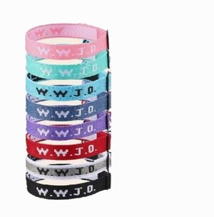 WWJD What Would Jesus Do Unisex Bracelet Set of 8 NEW